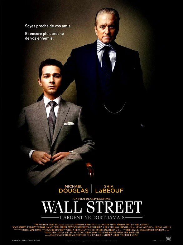 Affiche du film : Wall Street : L'argent ne dort jamais