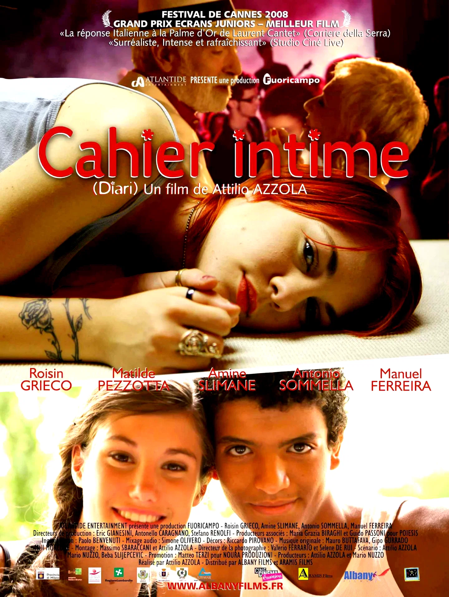 Affiche du film : Cahier intime