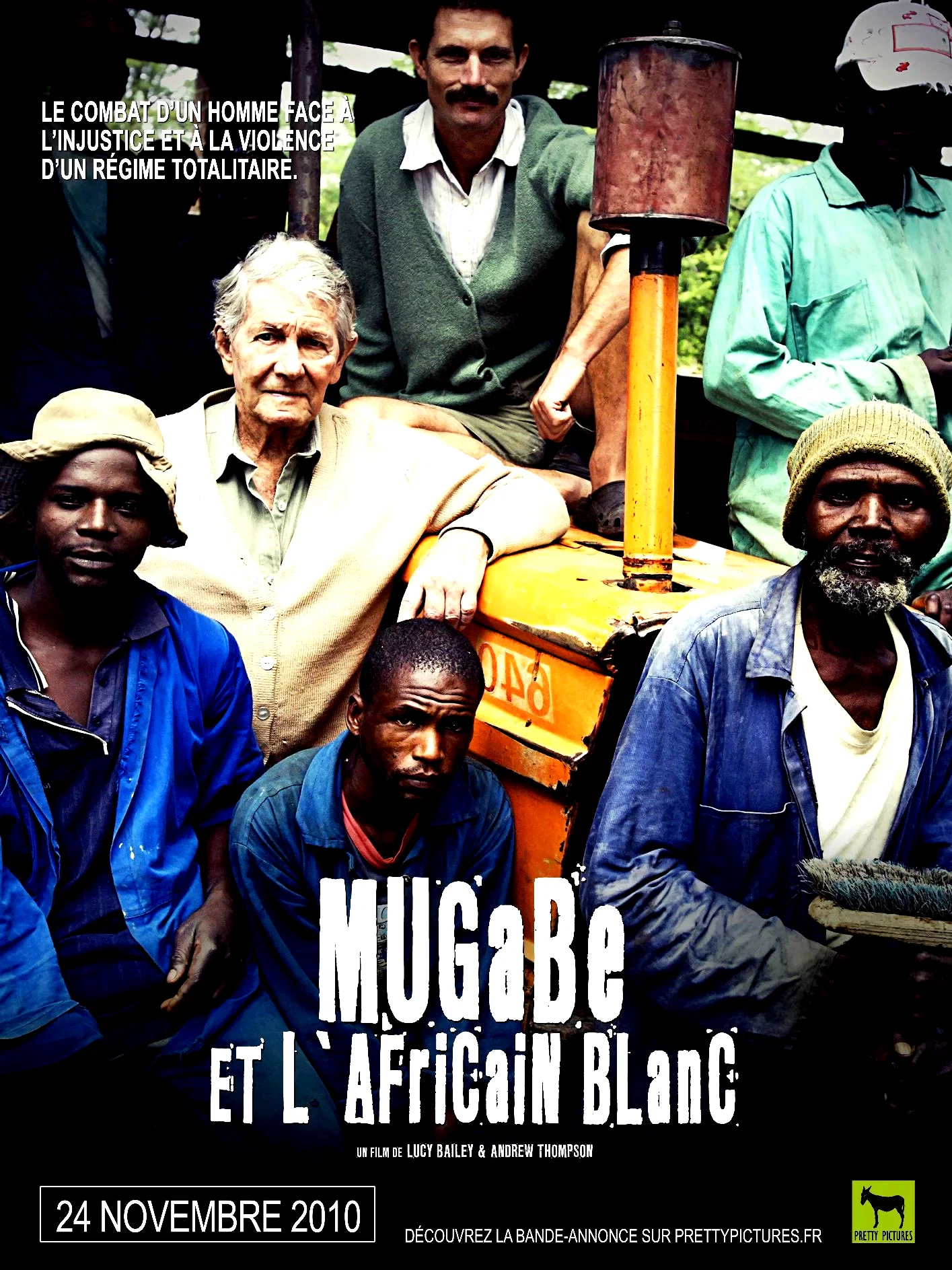 Affiche du film : Mugabe et l'africain blanc