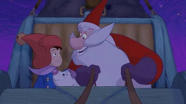 Affiche du film : L'apprenti Père Noël et le flocon magique