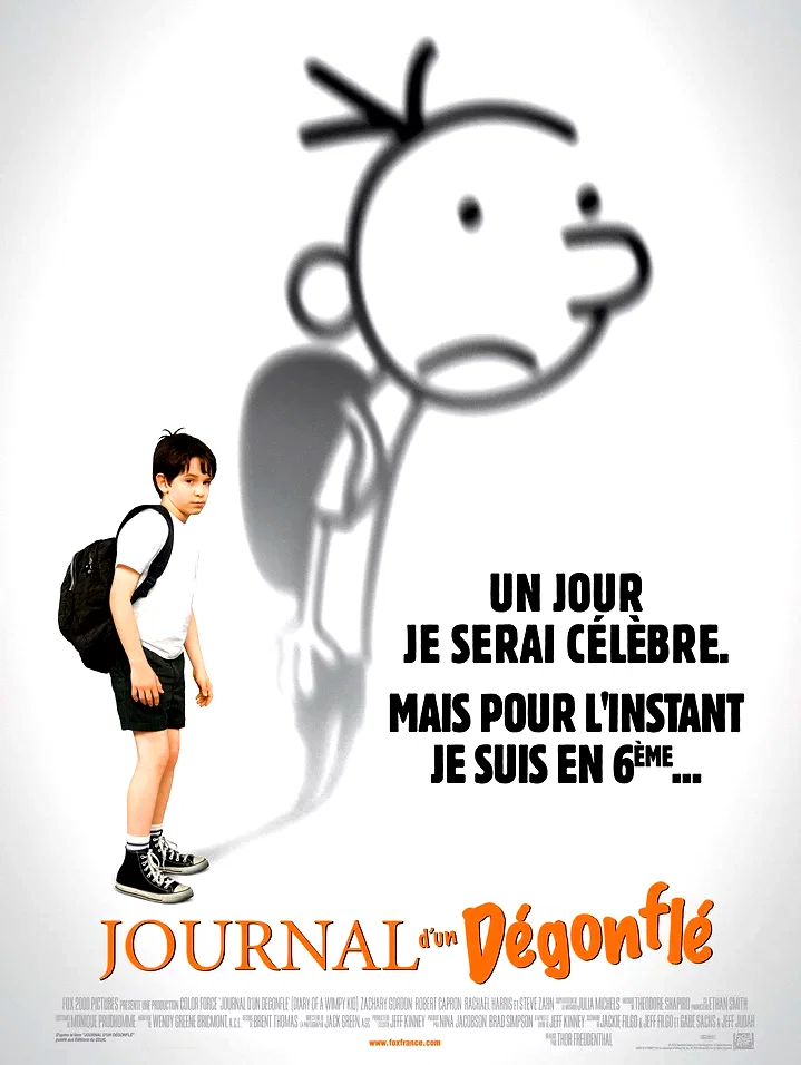 Affiche du film : Le journal d'un dégonflé 