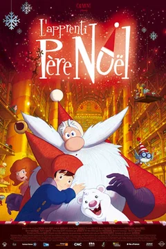 Affiche du film = L'apprenti Père Noël et le flocon magique