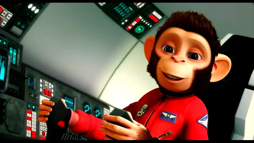 Photo 2 du film : Les Chimpanzés de l'espace 2