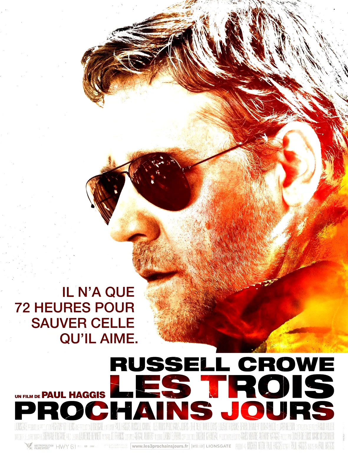 Affiche du film : Les trois prochains jours