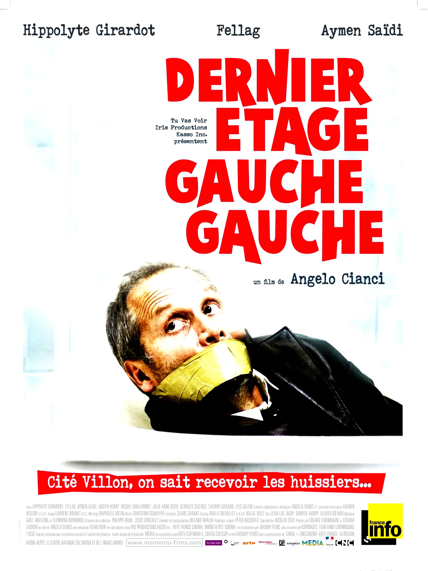 Affiche du film : Dernier étage, gauche, gauche 