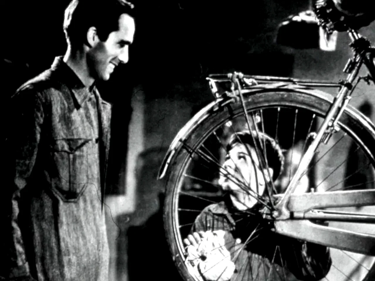 Affiche du film : Le voleur de bicyclette