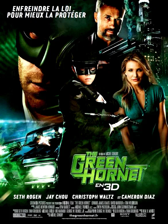 Affiche du film : The Green Hornet (3D)
