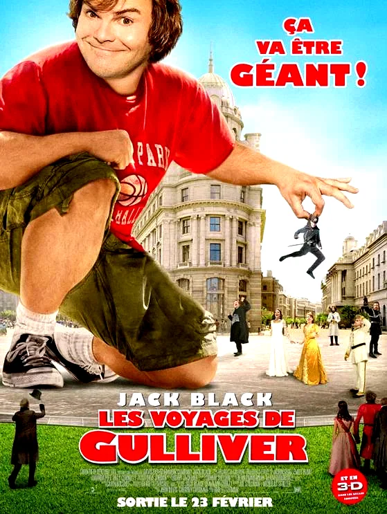 Affiche du film : Les voyages de Gulliver 3D