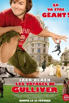 Affiche du film = Les voyages de Gulliver 3D