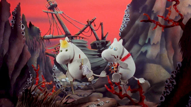 Affiche du film : Les Moomins et la chasse à la comète