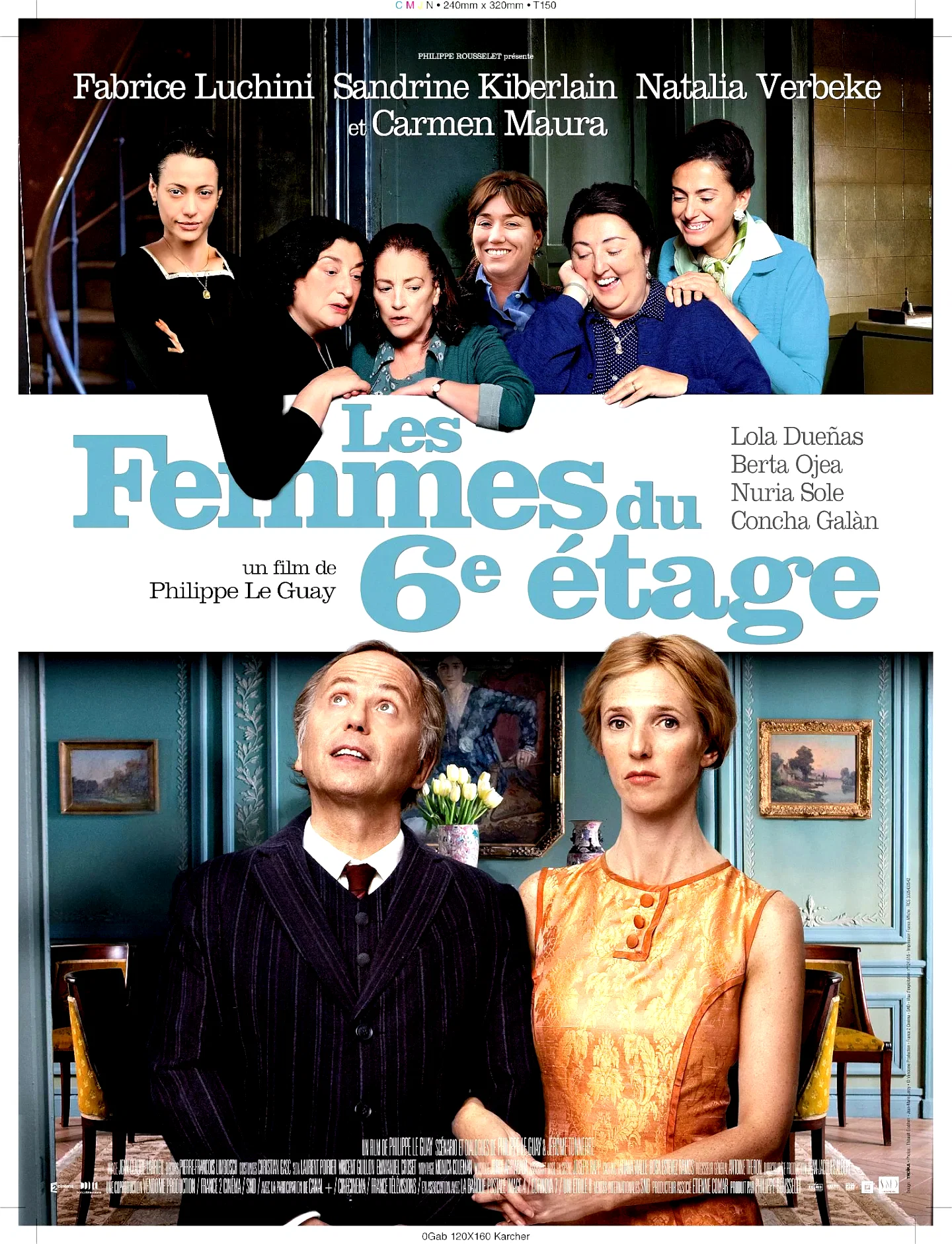 Affiche du film : Les Femmes du 6e étage