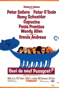 Affiche du film = Quoi de neuf, Pussycat ?