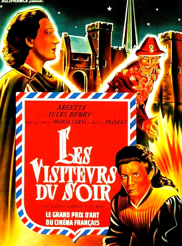 Affiche du film : Les Visiteurs du soir