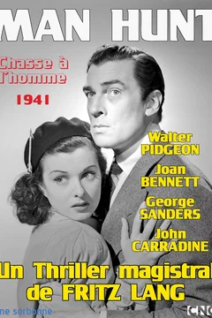 Affiche du film = Man hunt