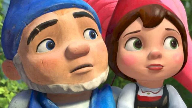 Affiche du film : Gnomeo et Juliette (3D)