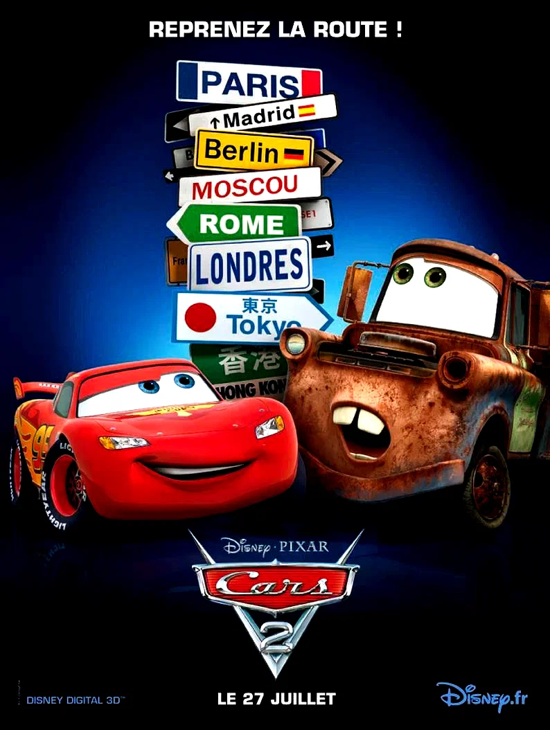 Affiche du film : Cars 2