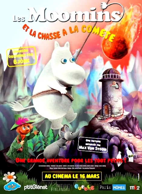 Affiche du film : Les Moomins et la chasse à la comète