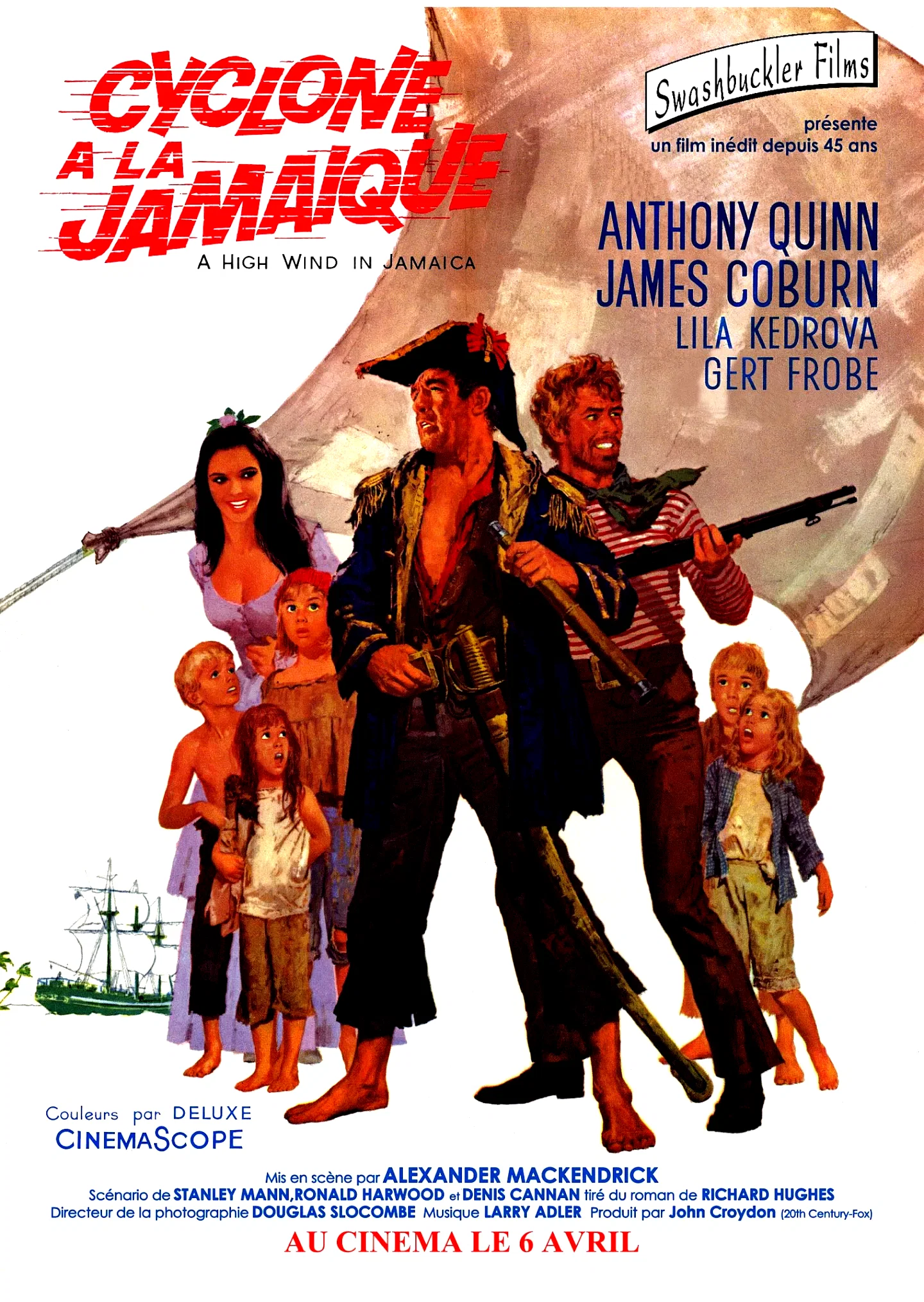 Affiche du film : Cyclone à la Jamaïque