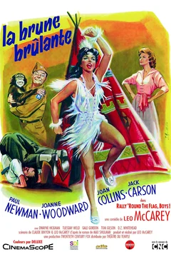 Affiche du film La Brune brûlante