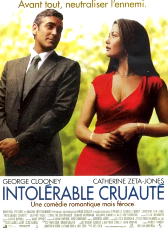 Affiche du film : Intolérable Cruauté