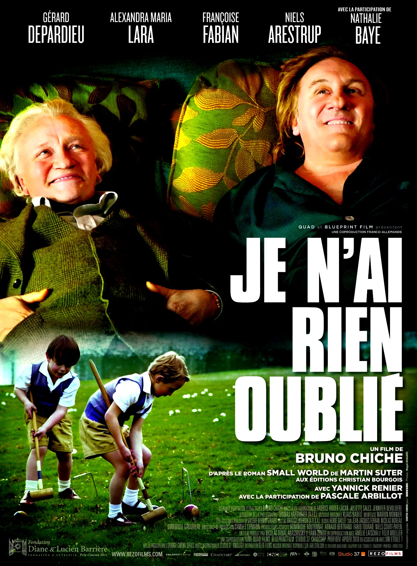 Affiche du film : Je n'ai rien oublié