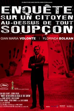 Affiche du film Enquête sur un citoyen au dessus de tout soupçon