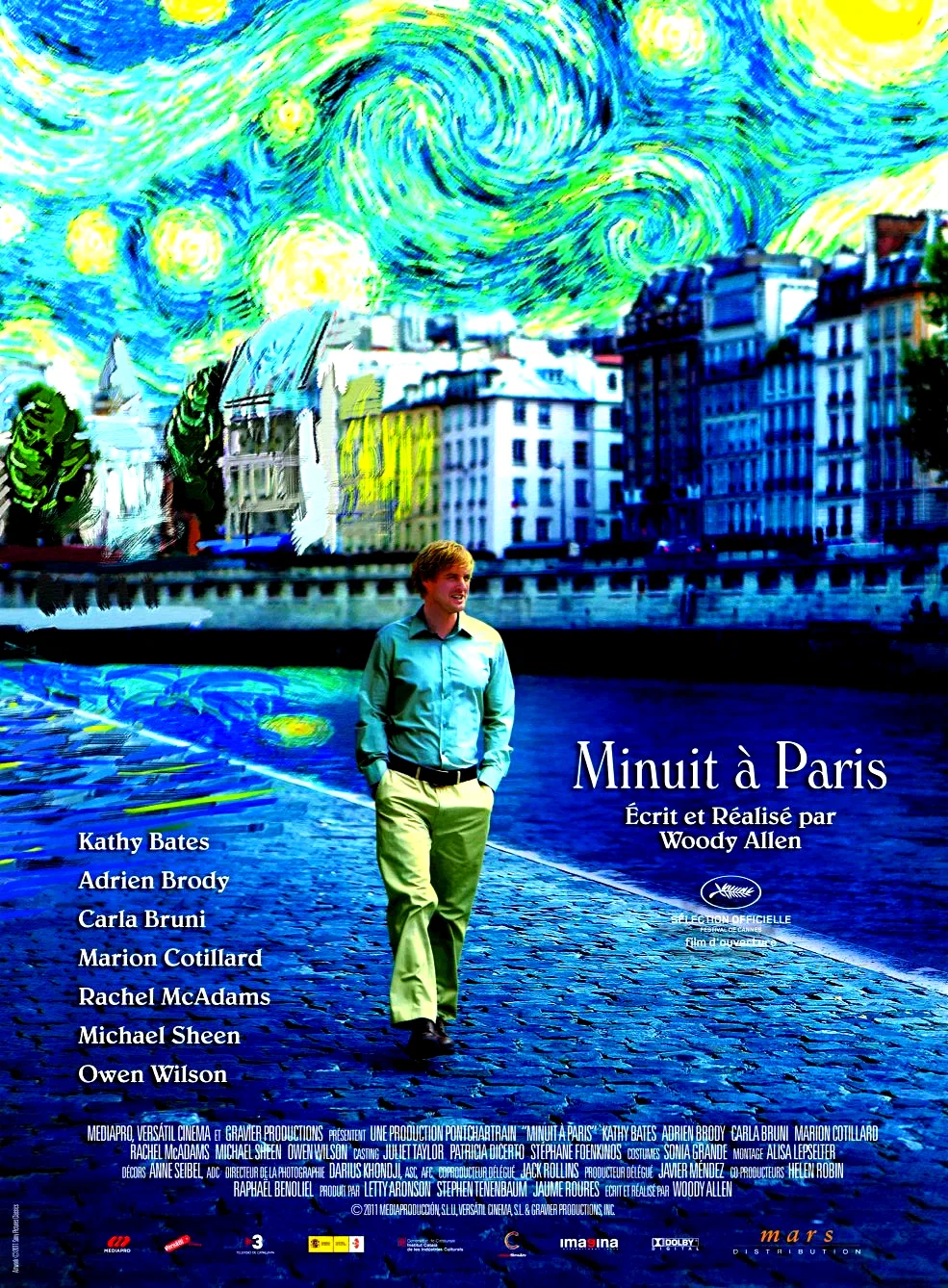 Affiche du film : Minuit à Paris