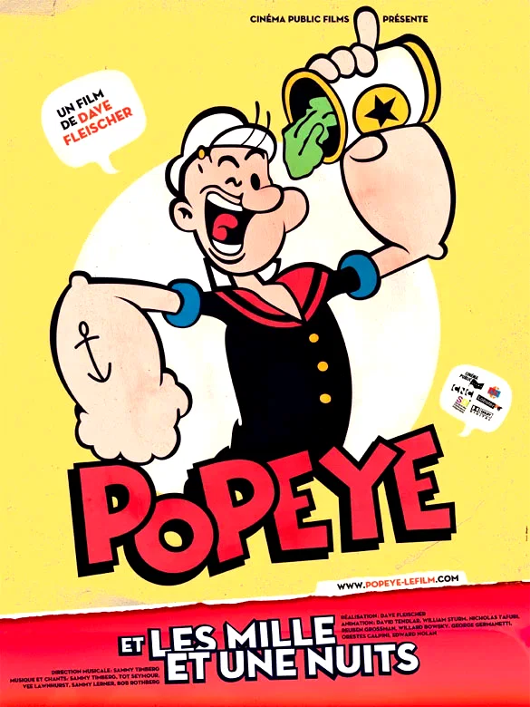 Affiche du film : Popeye et les mille et une nuits