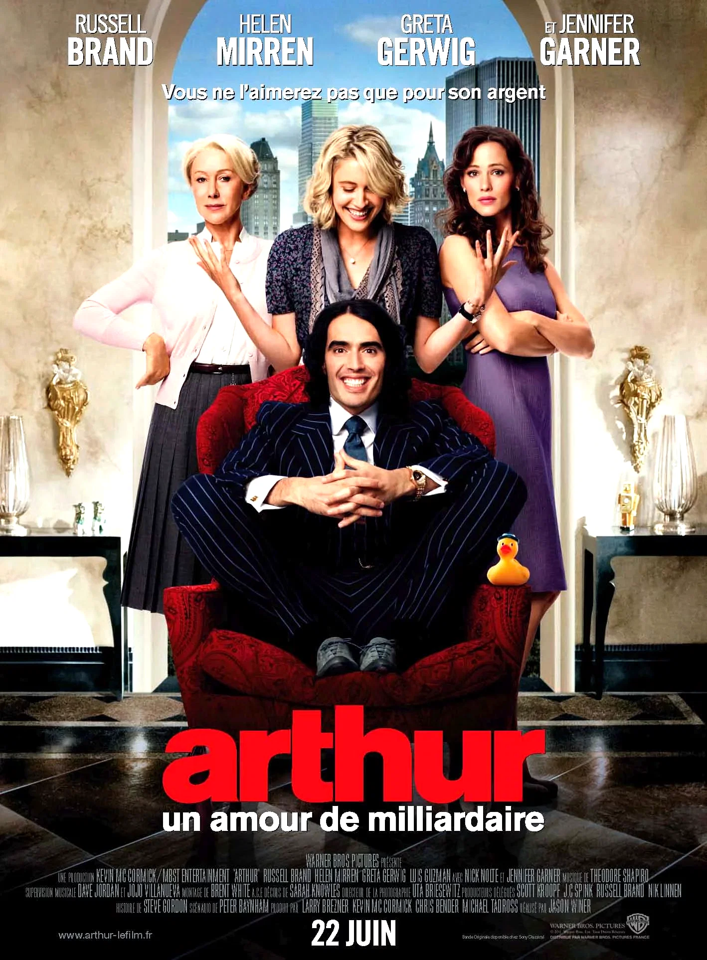Affiche du film : Arthur un amour de milliardaire