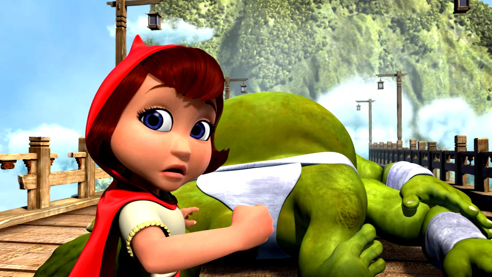 Photo 10 du film : La Vengeance du Petit Chaperon rouge
