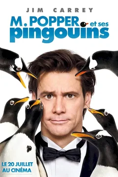 Affiche du film M. Popper et ses pingouins
