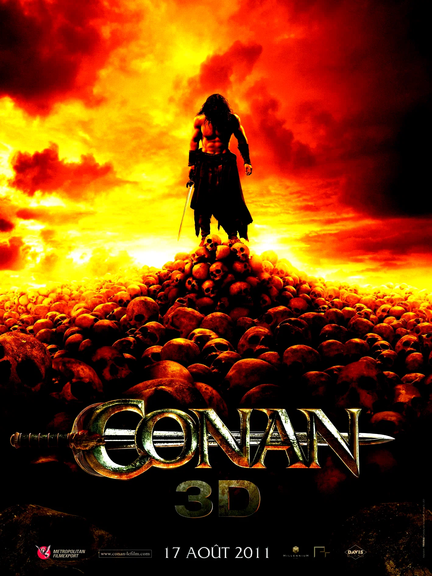 Affiche du film : Conan le barbare 