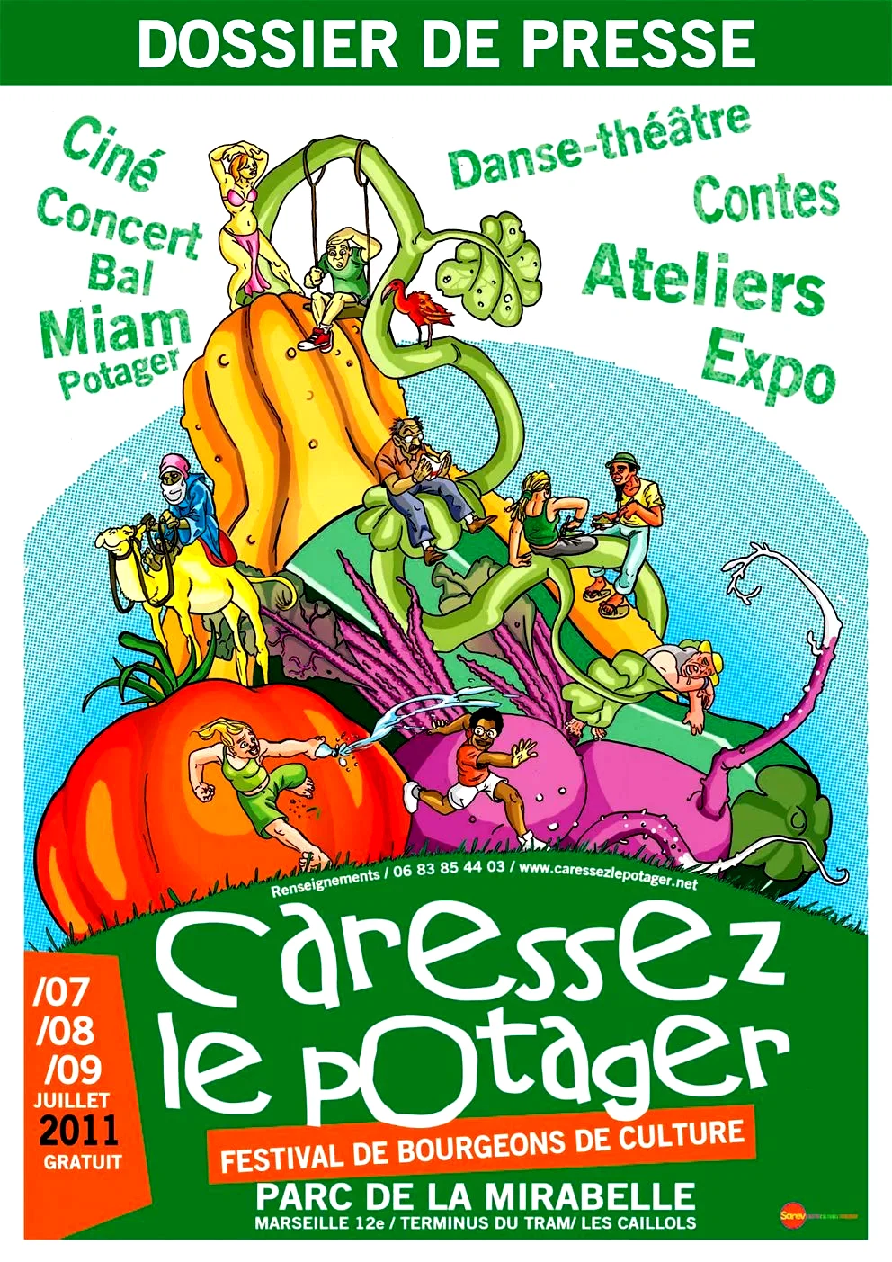 Affiche du film : Festival Caressez le Potager