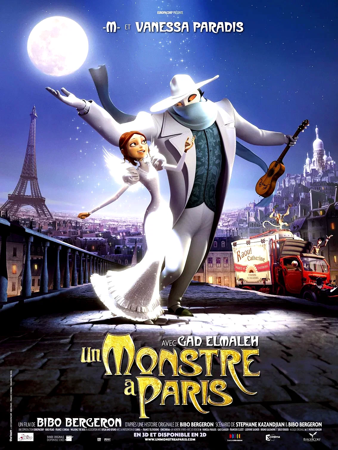 Affiche du film : Un Monstre à Paris