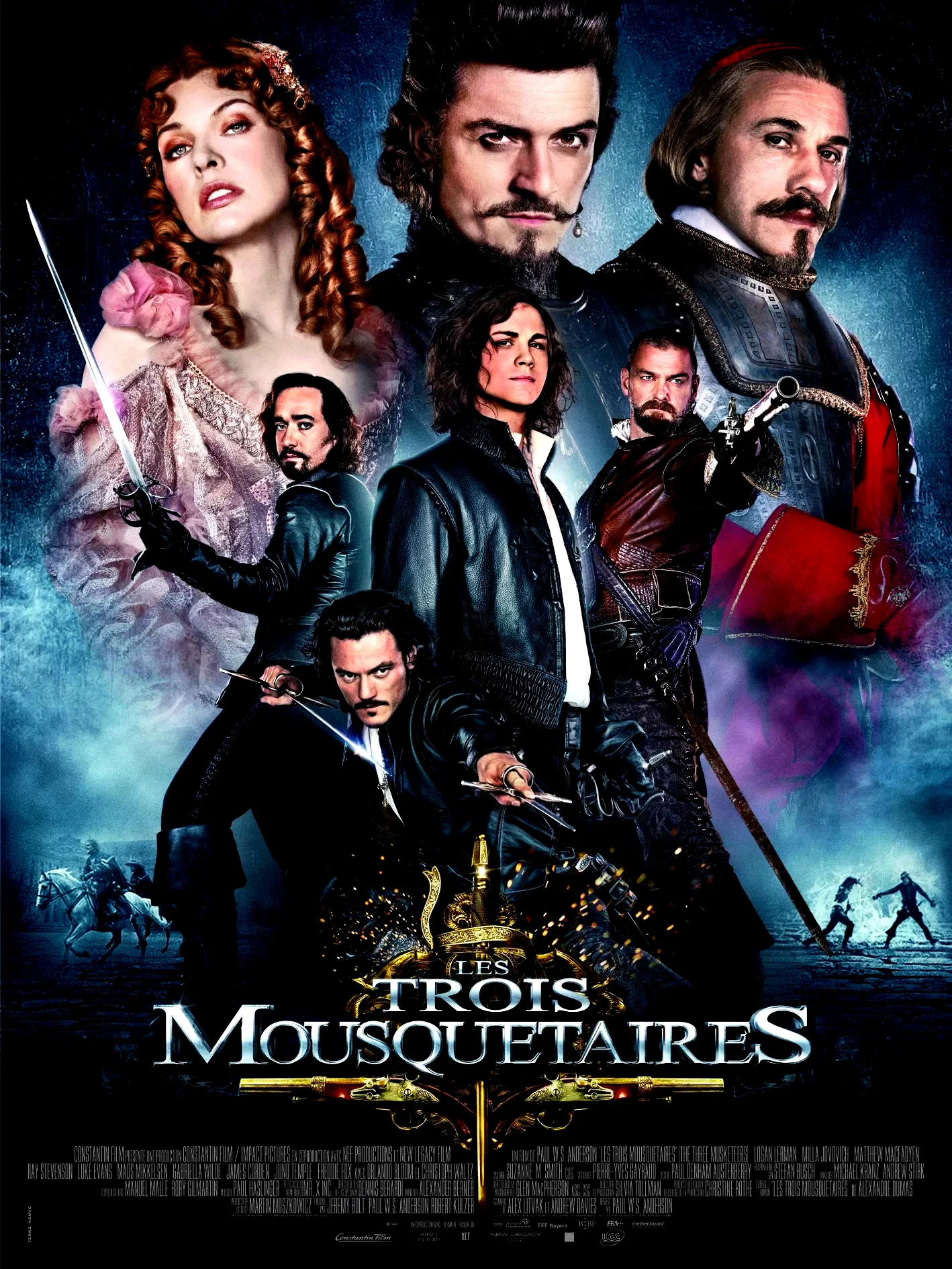 Affiche du film : Les Trois Mousquetaires