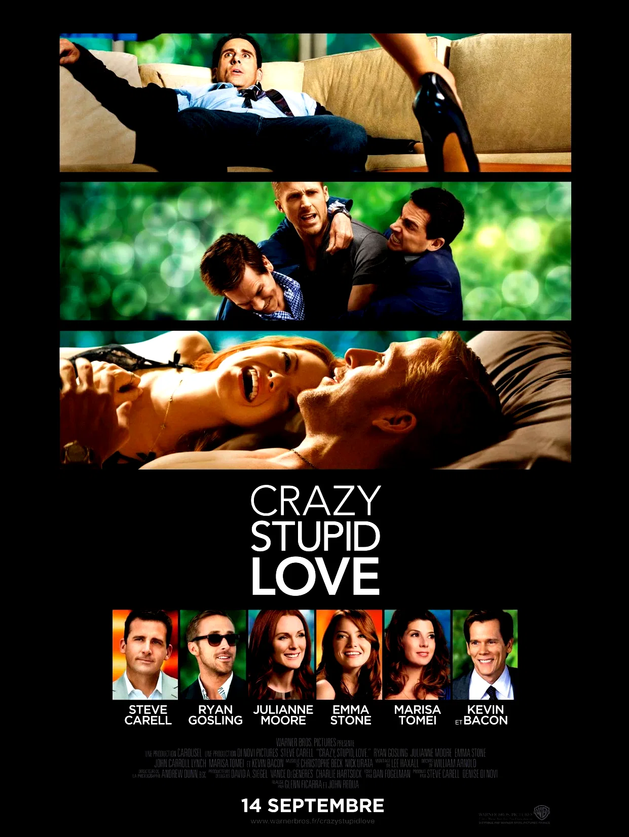 Affiche du film : Crazy, stupid, love