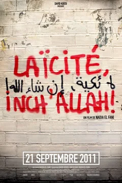Affiche du film = Laïcité Inch'Allah !