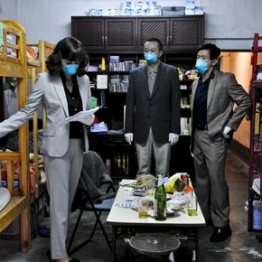 Photo du film : Contagion