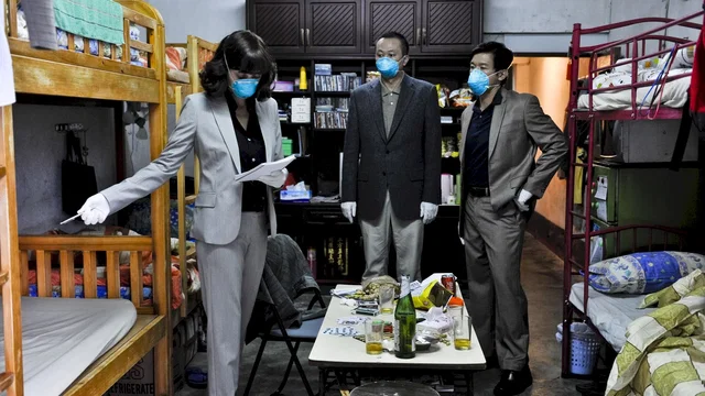 Photo du film : Contagion