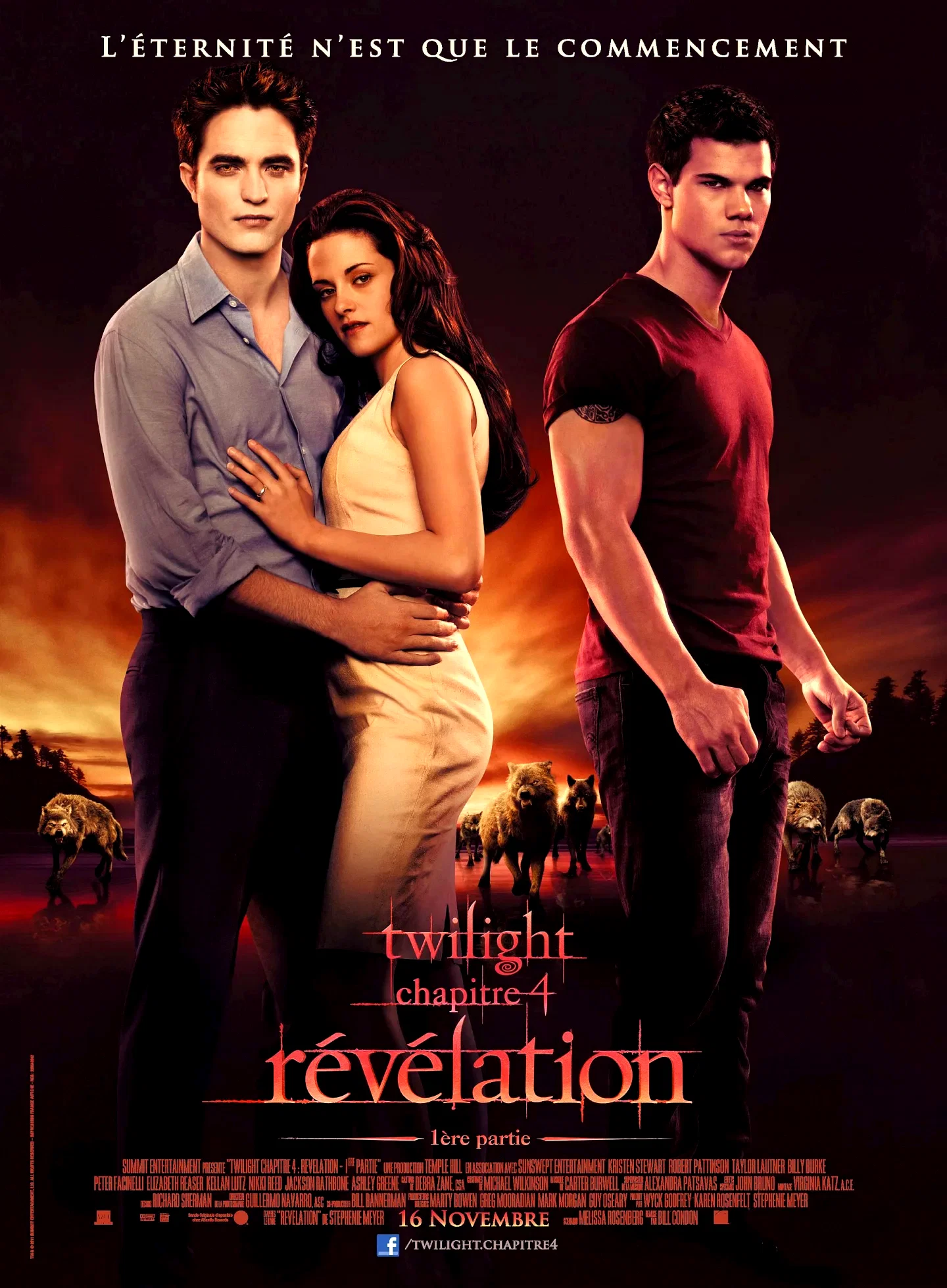 Affiche du film : Twilight, chapitre 4 : Révélation - Première Partie