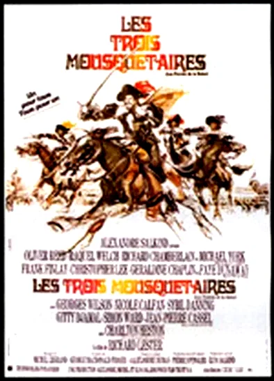 Affiche du film : Les trois mousquetaires
