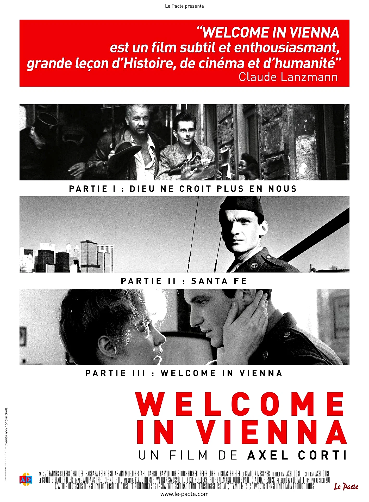 Affiche du film : Welcome in Vienna - Partie 1: Dieu ne croit plus en nous