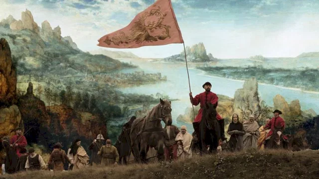 Photo 2 du film : Bruegel, le moulin et la croix 