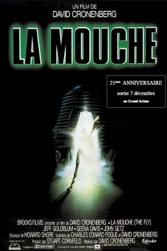 Affiche du film = La mouche