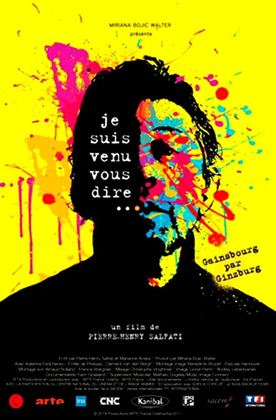 Affiche du film : Je suis venu vous dire...Gainsbourg par Ginzburg