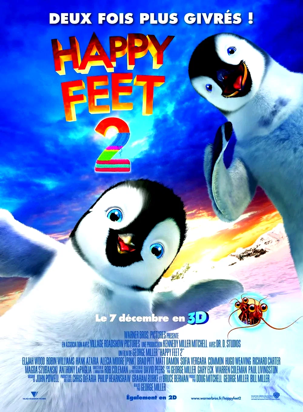Affiche du film : Happy Feet 2