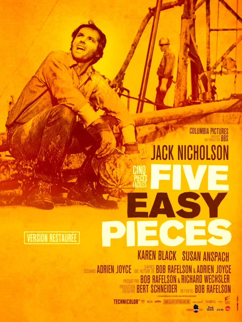 Affiche du film : Five easy pieces