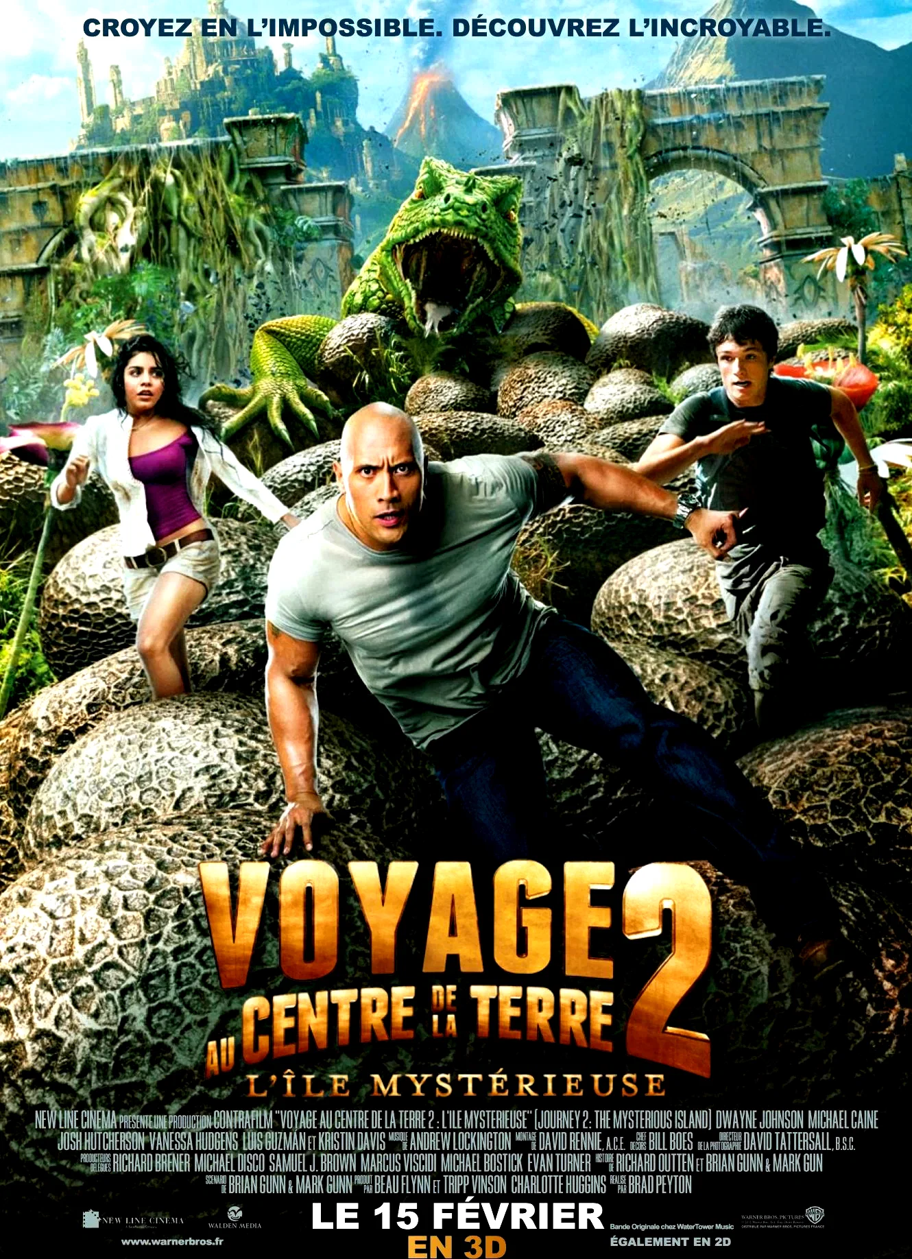 Affiche du film : Voyage au centre de la Terre II