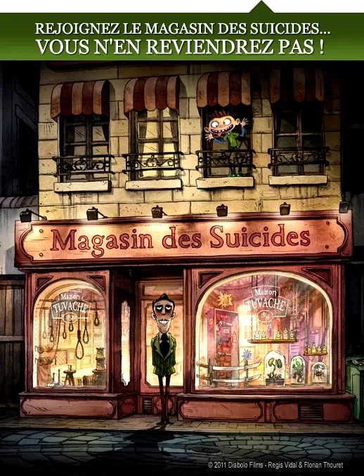 Affiche du film : Le magasin des suicides