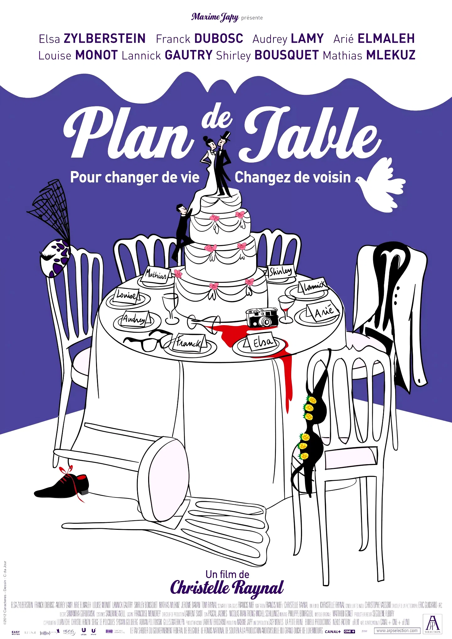 Affiche du film : Plan de table